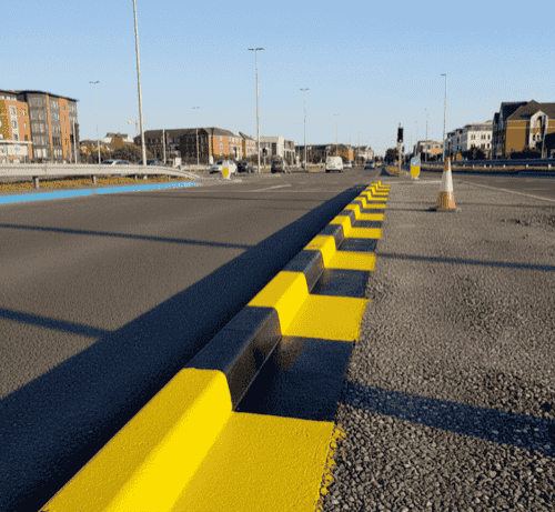 Water Kerb Base Paint - Best Hot Thermoplastic Paint Manufacturers in Hyderabad India | YNM Safety Premium Road Safety Products | Cold Plastic Paint & Metal Beam Crash Barriers Telangana
